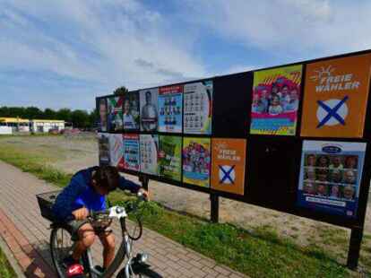 Anfang der Woche war auf den Plakatw&auml;nden in Ganderkesee noch Platz &ndash; auch f&uuml;r die AfD. Das hatte die Verwaltung der Partei allerdings zun&auml;chst anders &uuml;bermittelt.