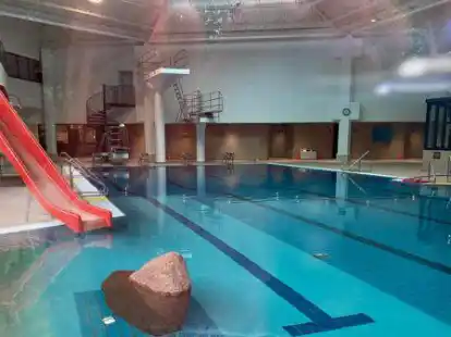 Still ruht das Bad: nach einem Wasserschaden ist das Schwimmbad der Carl von Ossietzky Universit&auml;t Oldenburg auch f&uuml;r die Studierenden geschlossen.