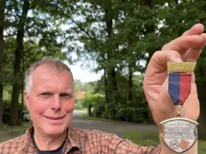 Erinnert sich an den Volksmarsch, der 1975 auf dem Sportplatz M&uuml;hlenstra&szlig;e startete: Dieter Ahlers