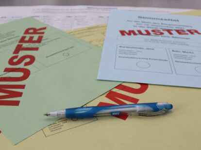 Auf bis zu vier Stimmzetteln k&ouml;nnen die W&auml;hlerinnen und W&auml;hler am 12. September ihre Favoriten f&uuml;r die Kommunalwahl ankreuzen.