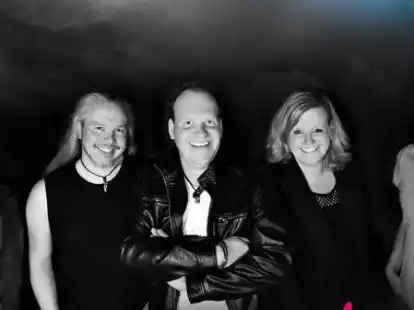 Heimspiel: Die Wildeshauser Band &bdquo;Brainstorming&ldquo; tritt beim Alten Amtshaus auf.