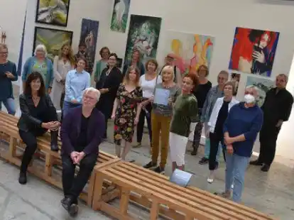 Pr&auml;sentieren sich ab Freitag in der Alten Schlosserei beim Pferdemarkt: K&uuml;nstler aus Oldenburg und umzu.