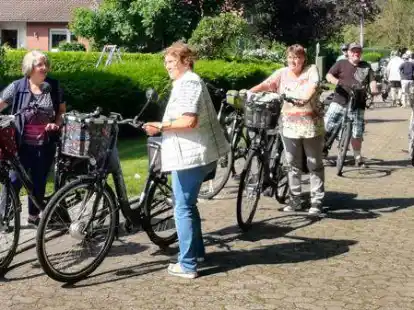 Eine beliebte Veranstaltung des Seniorenbeirates ist seit 2020 die &bdquo;Fahrradtour durch das Saterland und umzu&ldquo;, die von April bis Oktober immer donnerstags stattfindet.