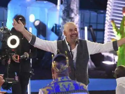 Auch als Zweiter lie&szlig; sich Uwe Abel am Freitagabend feiern. Sein Ziel, die 100 000 Euro zu gewinnen, hat er aber verpasst.