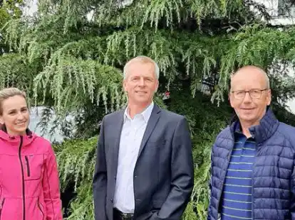 Wollen zusammenarbeiten (v.l.): Carolin Abeln, Frank Beumker und Clemens Poppe.