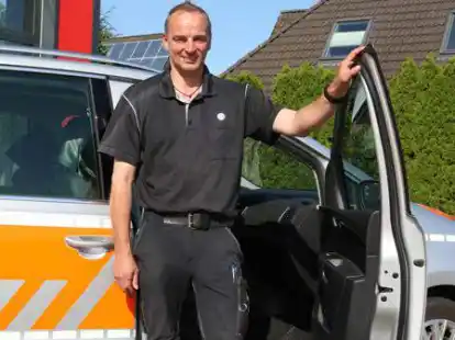 Feiert nach 40 Jahren beim Autohaus Heinemann sein Dienstjubil&auml;um: der Sandkruger Rolf Scheller.