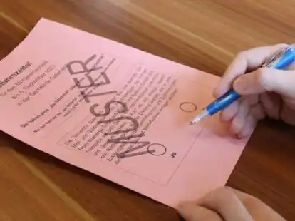 Am kommenden Sonntag findet in der Gemeinde Saterland ein B&uuml;rgerentscheid statt. Auf dem Wahlzettel m&uuml;ssen die B&uuml;rgerinnen und B&uuml;rger mit &bdquo;Ja&ldquo; oder &bdquo;Nein&ldquo; abstimmen.