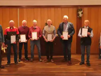 Ehrungen beim MGV Bokel