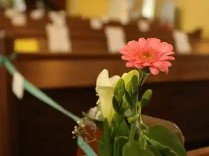 Blumenschmuck zur Konfirmation: In Edewecht werden in den kommenden Wochen zahlreiche Jugendliche konfirmiert.