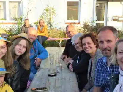 Familie U&szlig;ler hatte bei den Abuser Biertagen viel Freude.