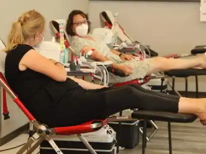 In Jaderberg wurde Blut gespendet.