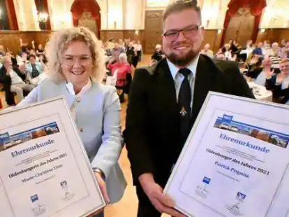 Oldenburger des Jahres: Marie-Christine Titze und Patrick Prignitz