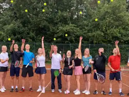 Zw&ouml;lf Teilnehmer hatte das Sommerturnier des TV Saterland.