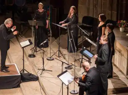 Das Collegium Vocale Gent ist nun in Westerstede in der St.-Petri-Kirche aufgetreten.