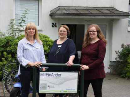 Bieten Hilfe im Alltag (von links): Nadine Daries, Gabriele Lehners und Mirjam Holzh&uuml;ter