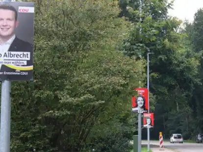 Zwischen CDU-Kandidat Philipp Albrecht und SPD-Bewerberin Susanne Mittag d&uuml;rfte sich entscheiden, wer den Wahlkreis 28 direkt gewinnt.