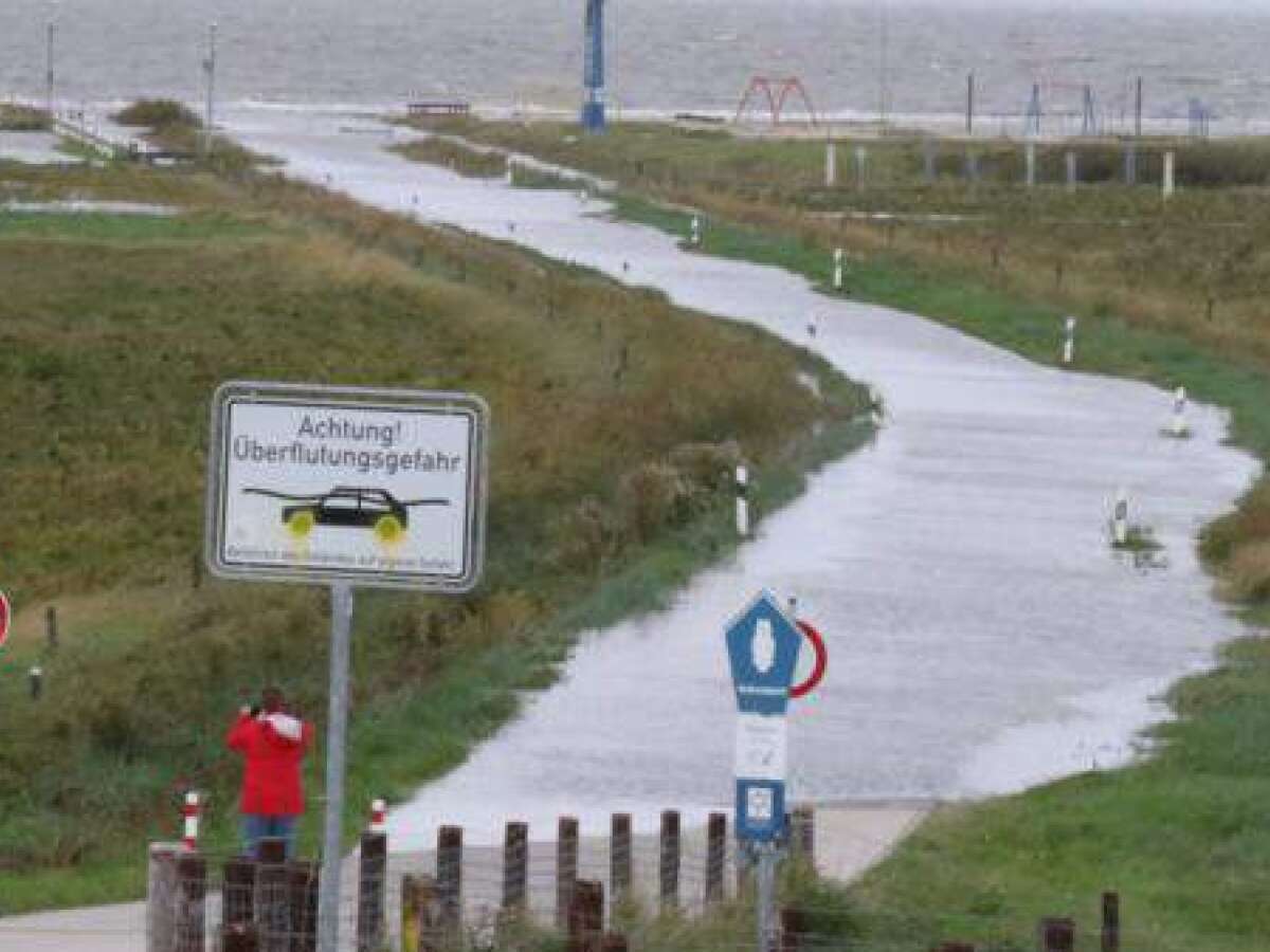 Das erste Hochwasser im Herbst 2021