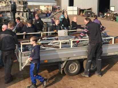 Kann wieder stattfinden: Die Altmetallsammlung des Musikvereins Str&uuml;cklingen.