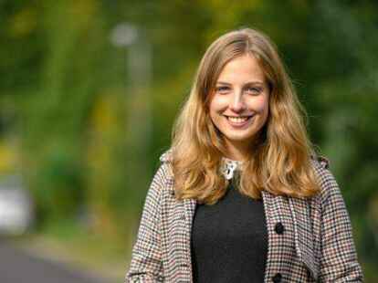 Ist mit 25 Jahren j&uuml;ngstes Mitglied im Bundesvorstand der CDU und Landesvorsitzende der Jungen Union in Bremen: Wiebke Winter.