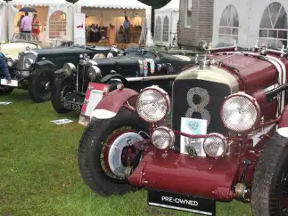 Automobile im Design vergangener Zeiten: Ein richtiger Hingucker auf der Landpartie.