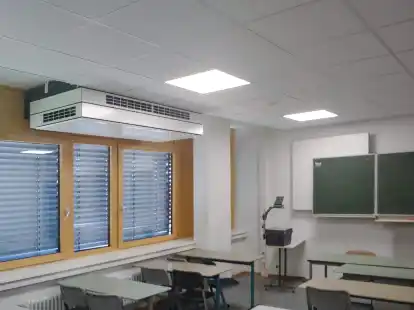 Sollen auch in Rasteder Klassenzimmern installiert werden: L&uuml;ftungsanlagen, die durch den kontinuierlichen Luftaustausch die CO2-Konzentration und eine m&ouml;gliche Virenlast im Raum verringern.