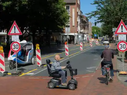 Alles anders &ndash; aber auch besser? &Uuml;ber die neue Verkehrsf&uuml;hrung zwischen Rathausplatz und der Kreuzung Agterum h&auml;tte nach Ansicht der CDU-Fraktion der Emder Rat entscheiden m&uuml;ssen.