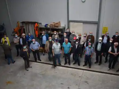 Besichtigung: Die Gruppe Mann &uuml; 60 besichtigte den neuen Betriebshof des NLWKN an der Talsperre.