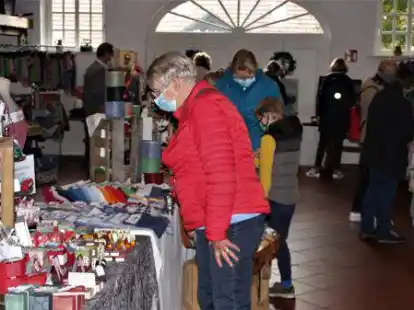 Der erste Kreativmarkt im Hof Kleiberg: Der wurde am Wochenende gut besucht.