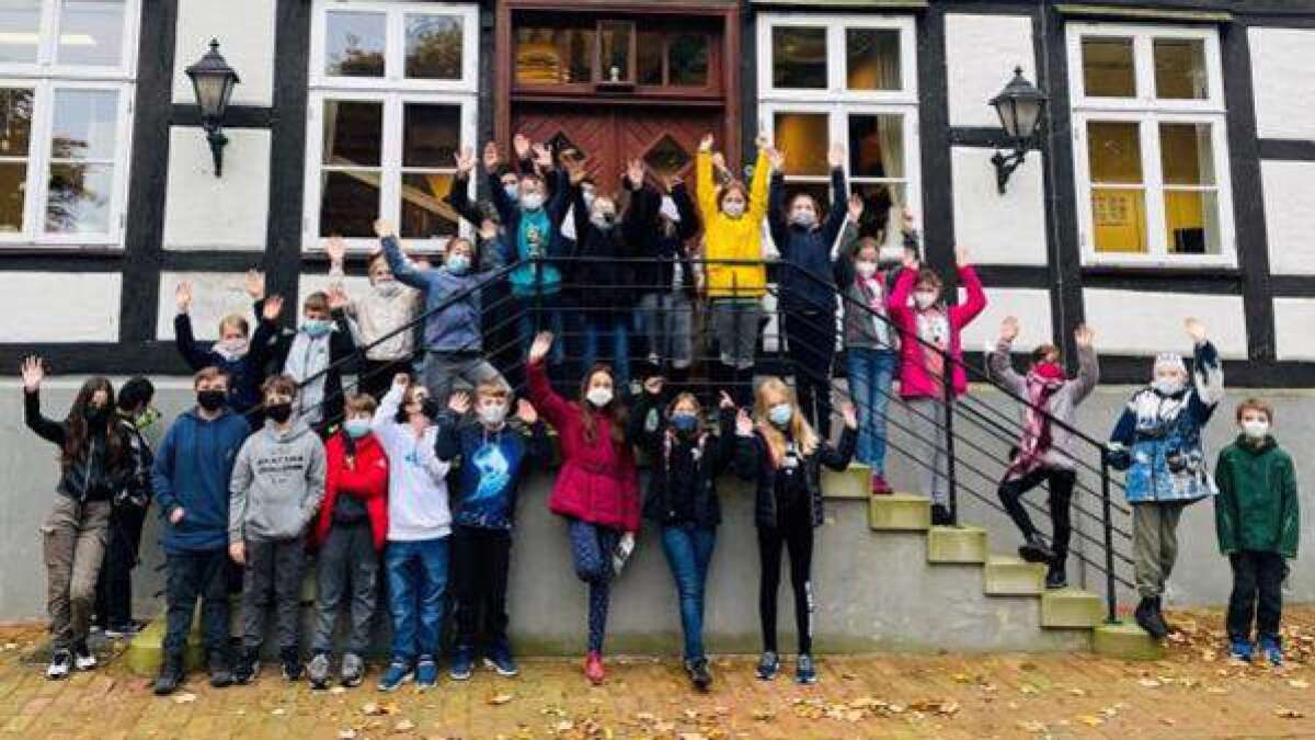 Fünfte Klassen auf Spurensuche in Harpstedt