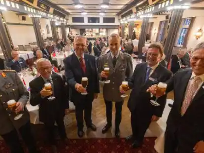 Die Casino-Gesellschaft hatte zum Herrenabend bei W&ouml;bken