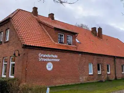 K&ouml;nnte zum juristischen Zankapfel zwischen Gemeinde und Landesschulbeh&ouml;rde werden: die Grundschule Streekermoor.