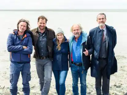 R&uuml;ckblick in vergangene Zeiten: Beim Dreh zu &bdquo;Ostfriesengrab&ldquo; spielte Julia Jentsch noch die Rolle der Kommissarin Ann Kathrin Klaasen.