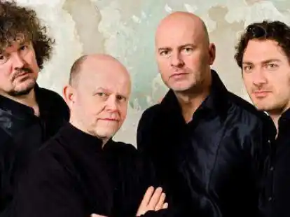 Das European Guitar Quartet tritt beim Er&ouml;ffnungskonzert der Neuenburger Gitarrentage auf.
