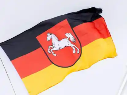 Das nieders&auml;chsische Wappen.