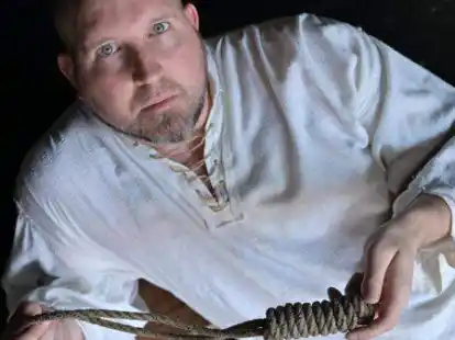 F&uuml;hrt sein Publikum zum Judas in sich selbst: Schauspieler Kai Janssen.