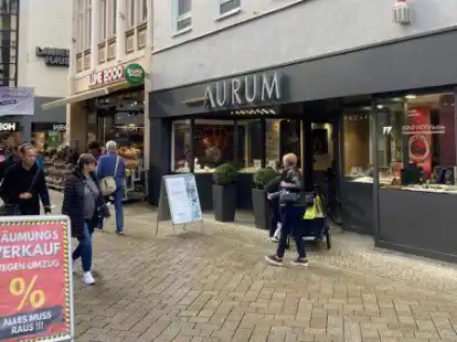 Seit 26 Jahren an der Achternstra&szlig;e und vorher an der Langen Stra&szlig;e: Der Juwelier Aurum ist dort eine feste Adresse, aber Reiner und Ilse Harms h&ouml;ren in gut zwei Monaten auf.