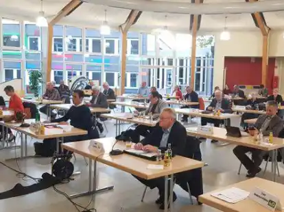 Zum letzten Mal in dieser Zusammensetzung tagte der Edewechter Gemeinderat am Dienstagabend.