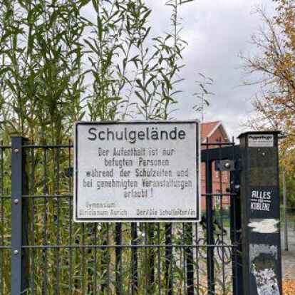 Das Auricher Ulricianum will sich von Unbefugten k&uuml;nftig besser abschotten.