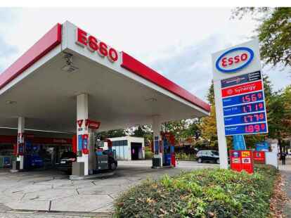 So sah es an der Esso-Tankstelle an der Nadorster Stra&szlig;e aus.