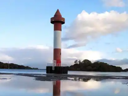 Das Oberfeuer Berne bei Hochwasser an der Juliusplate.