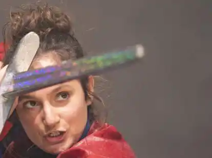 Eine Frau &ndash; ein Plan: K&auml;thchen will Ritterin werden.