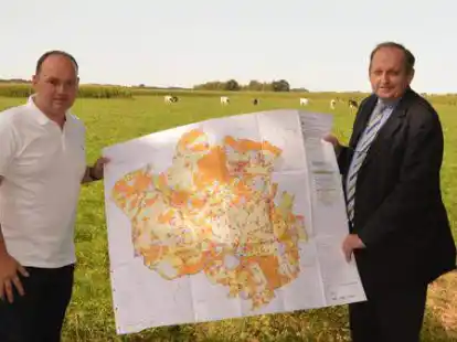 Hajo Suhr (links) und Armin K&ouml;pke &ndash; hier bei einem fr&uuml;heren Fototermin &ndash; werden entscheidende Rollen in der neuen CDU-Fraktion in Wardenburg spielen.