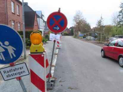 Wieder befahrbar: Der erste Abschnitt der Treckfahrtsweg-Sanierung ist weitgehend abgeschlossen.