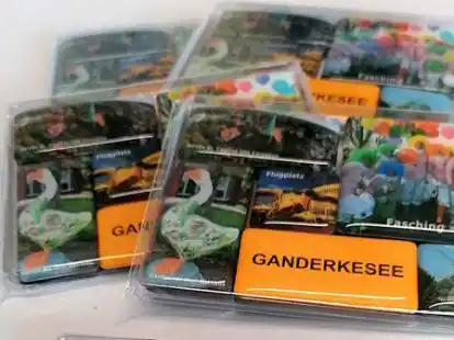 Neues Ganderkesee-Souvenir: ein Set bestehend aus sechs Magneten.