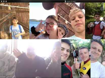 Austausch per Zoom: In den drei Partnerl&auml;ndern gab es individuelle Exkursionen. Hinterher tauschten sich alle per Videokonferenz und WhatsApp aus.