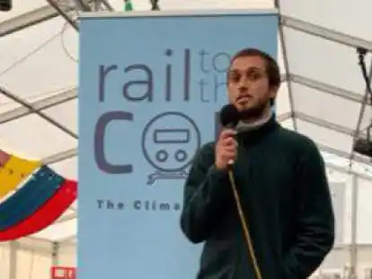 Klimaaktivist Lennart Tiller aus Zetel.