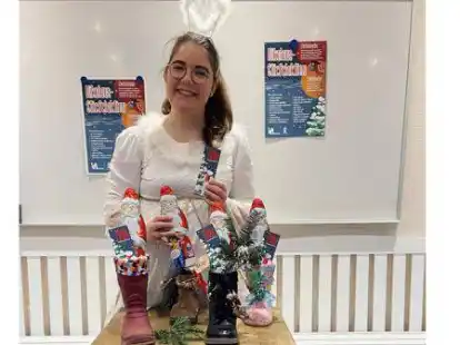 Projektkoordinatorin Sophie Sibbus freut sich auf die Stiefelaktion.