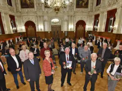 Die Ehrenamtlichen wurden beim Stadtsportbund geehrt.