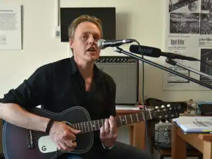 Liest am Dienstag im Heinrich-Kunst-Haus: Musiker und Autor Eckhard Harjes.