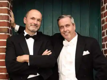 Beliebtes Duo: Ivo Berkenbusch (links) und Kammers&auml;nger Paul Brady